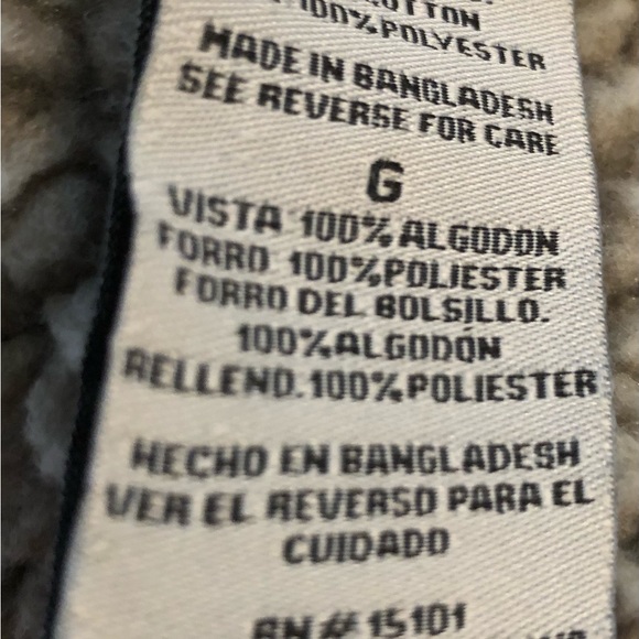 Wrangler Men’s Heavyweight Denim Blue Jean Jacket Gently Used Sized “L” Lined - Picture 13 of 14